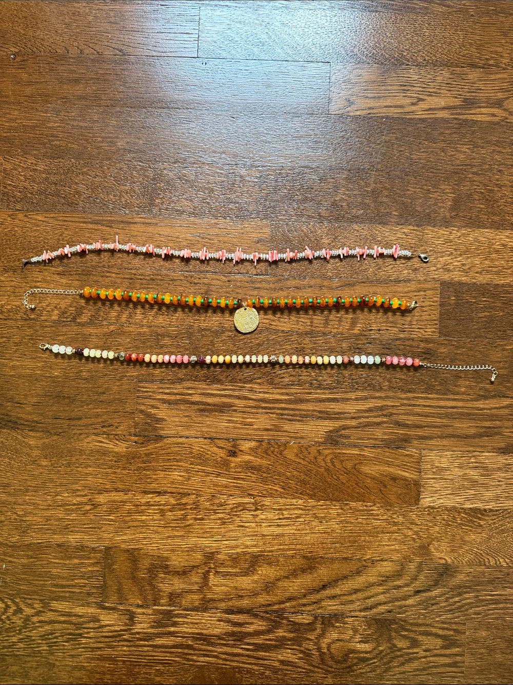 3 necklaces